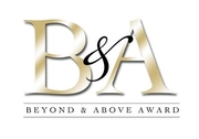 Picture of Beyond and Above Award logo.